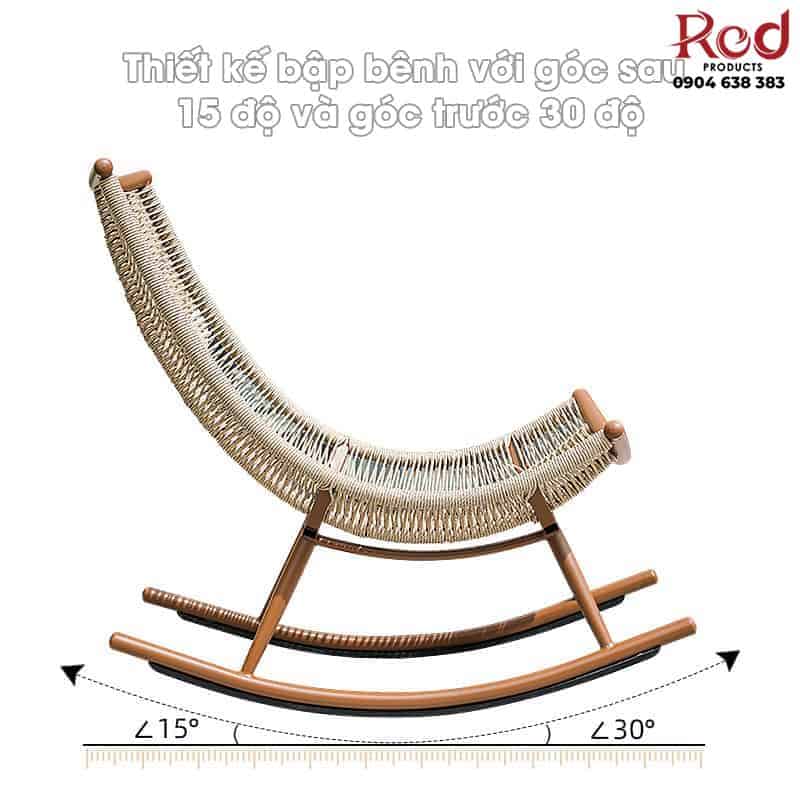 Ghế thư giãn bập bênh Rocking Chair Lounge CT1820 6