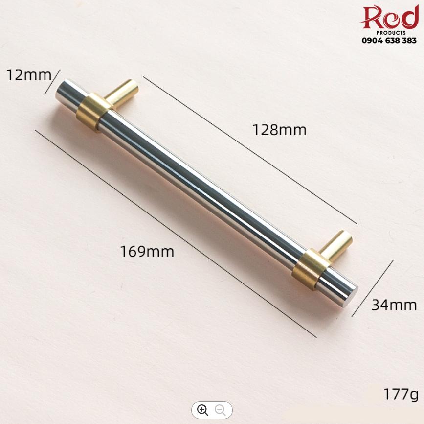 Tay nắm tủ bếp inox chân đế bằng đồng HK0079 20