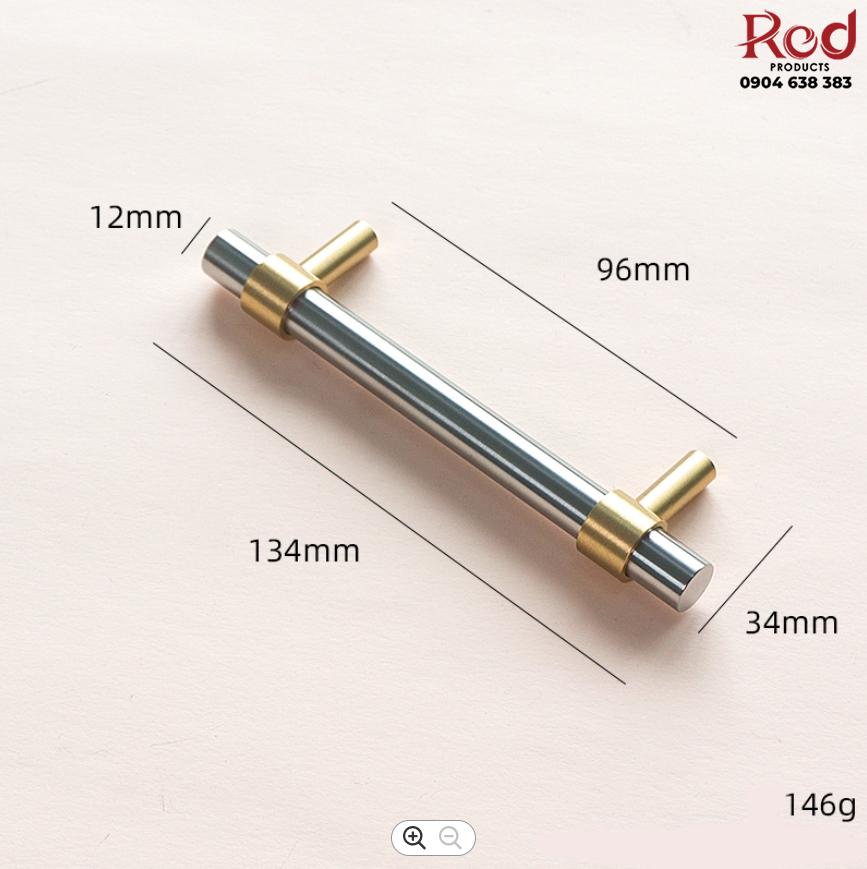 Tay nắm tủ bếp inox chân đế bằng đồng HK0079 19