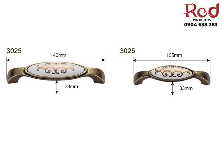 Tay nắm tủ gốm sứ tủ bếp cao cấp YO3025 7