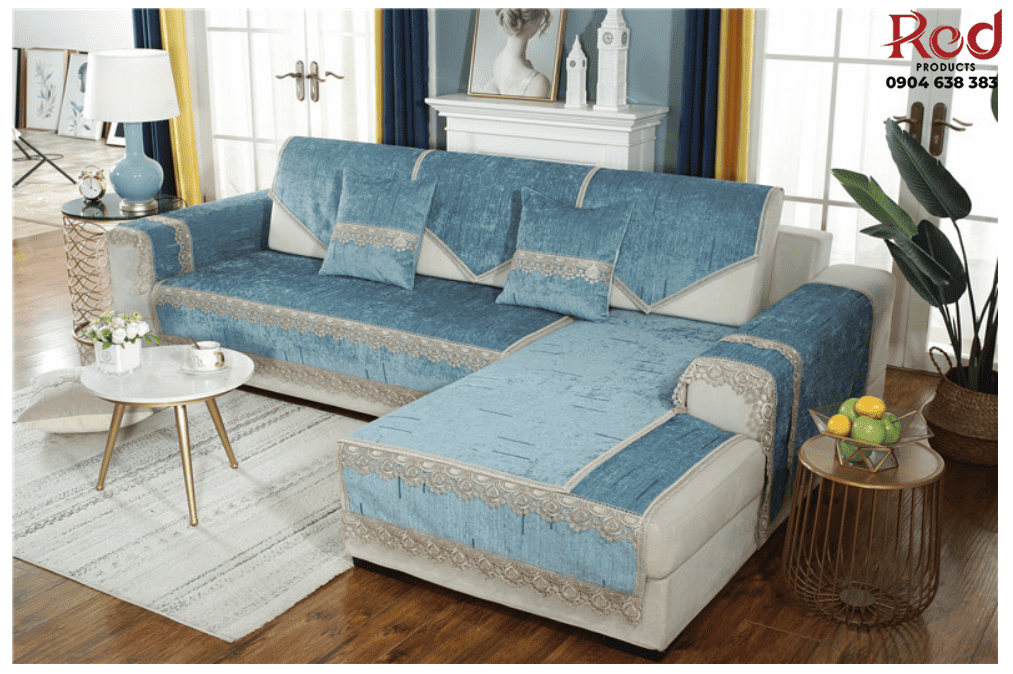 Drap bọc ghế sofa bốn mùa sợi tổng hợp HEP017 10