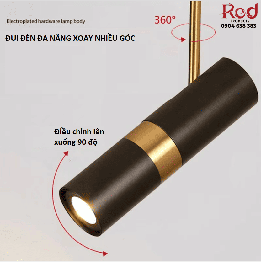 Đèn thả trần đèn rọi đọc sách hiện đại DIF1229 6