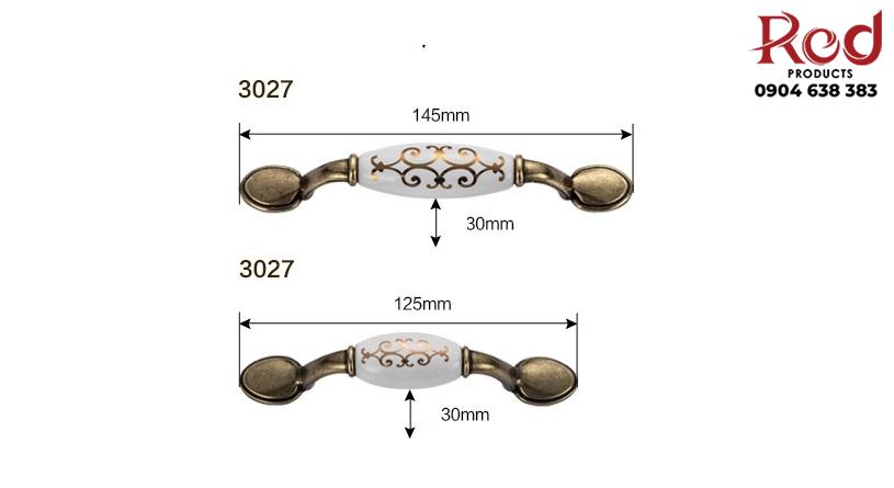 Tay nắm tủ gốm sứ cho tủ áo cao cấp YO3027 4