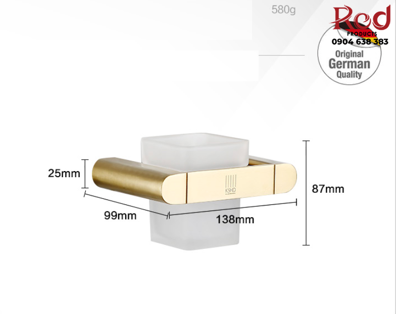 Kệ để ly phòng tắm vệ sinh German Durad DL1010J 7