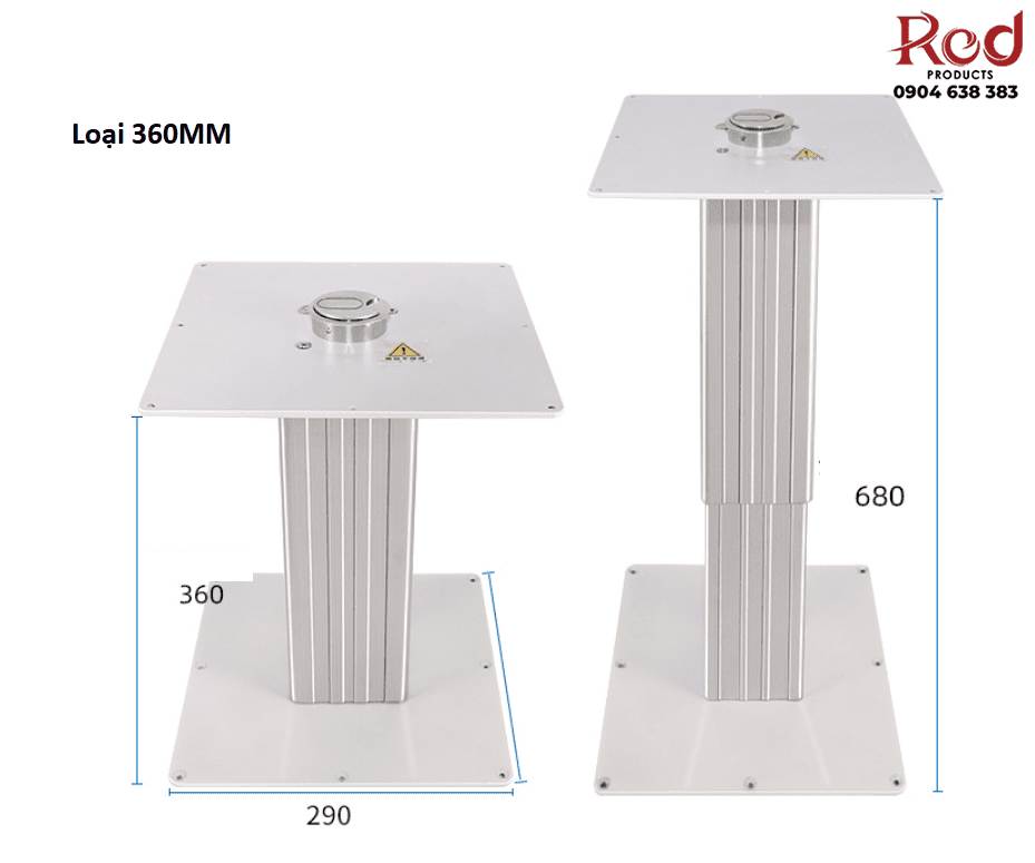 Phụ kiện nâng mặt bàn tự động BTC-GN048 4