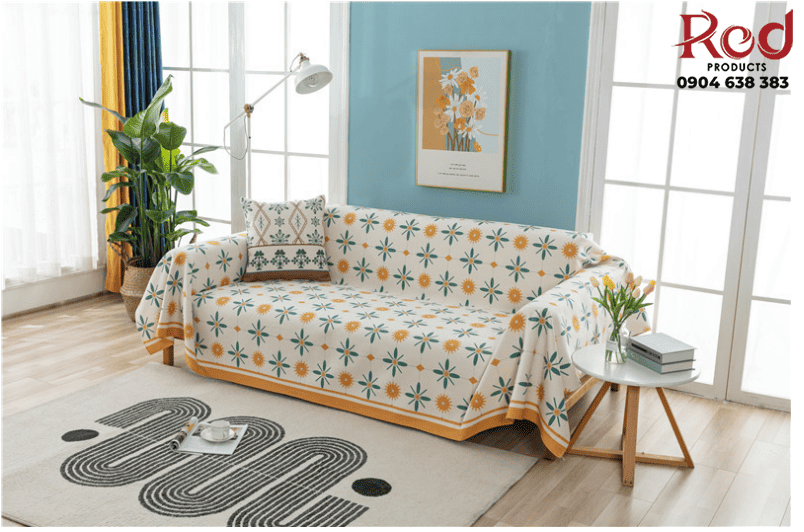 Tấm phụ ghế sofa bằng vải cotton cao cấp HEP50 11