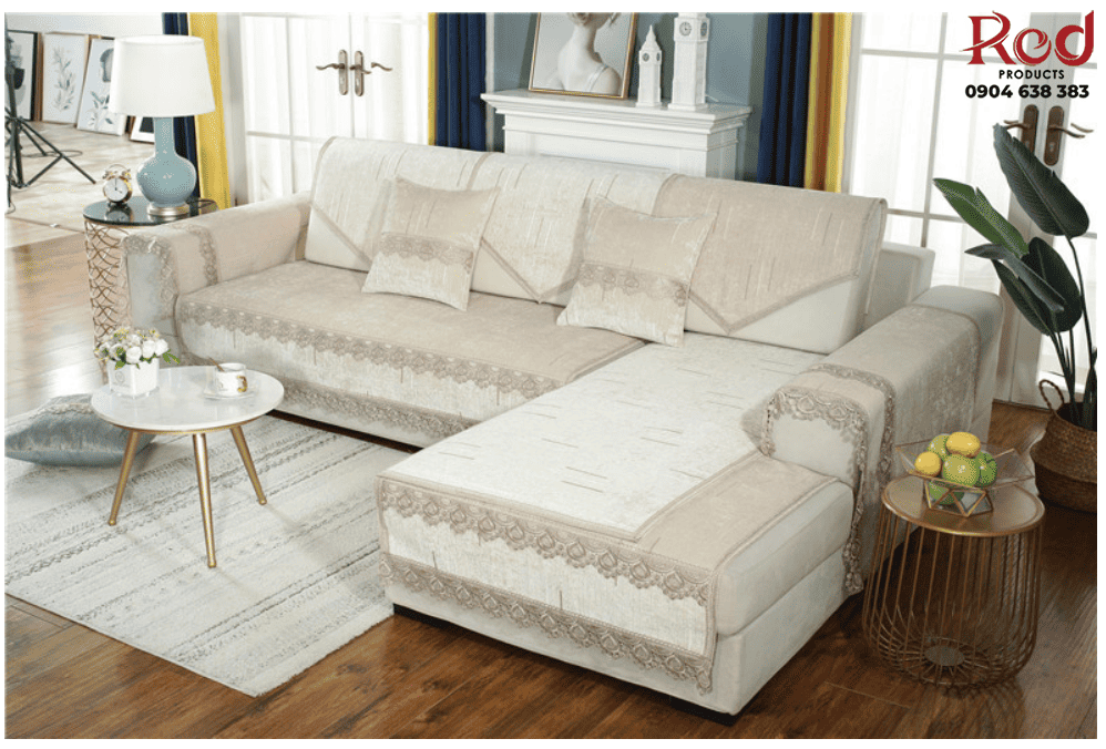 Drap bọc ghế sofa bốn mùa sợi tổng hợp HEP017 17