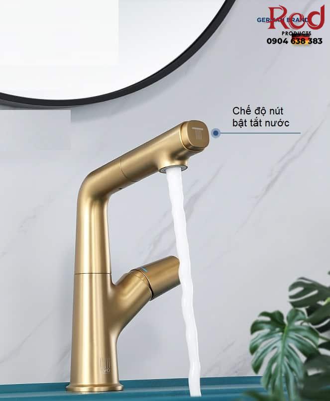 Vòi lavabo bếp nhà tắm bằng đồng German Dura DL8818A 17