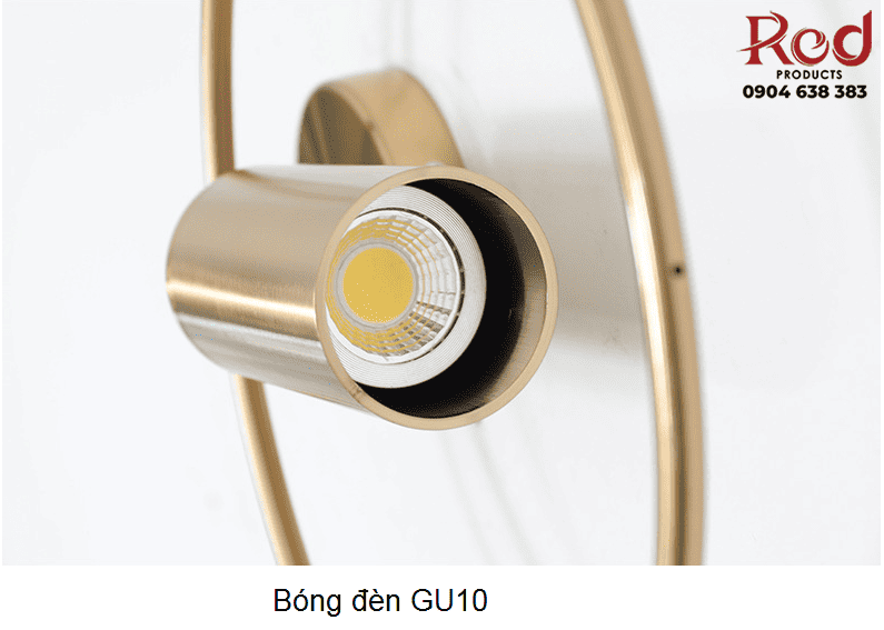 Đèn treo tường hậu hiện đại màu vàng đen B201001 10