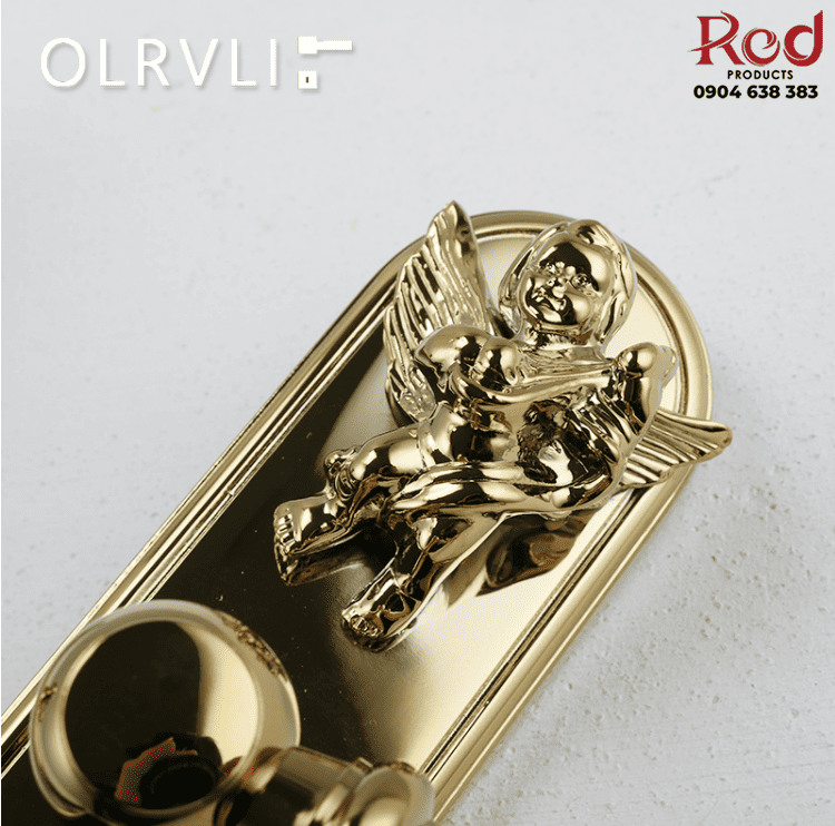 Khóa cửa phòng ngủ đồng nhập Italia OVLI 2320 10