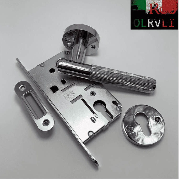 Khóa cửa phòng bằng đồng khía Italia OVLI 308-191 13