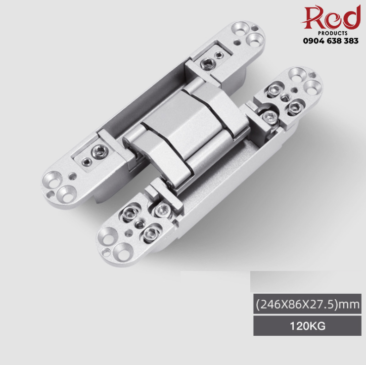 Bản lề âm chữ thập cửa gỗ có điều chỉnh nhiều tải trọng DFL-L030A 10