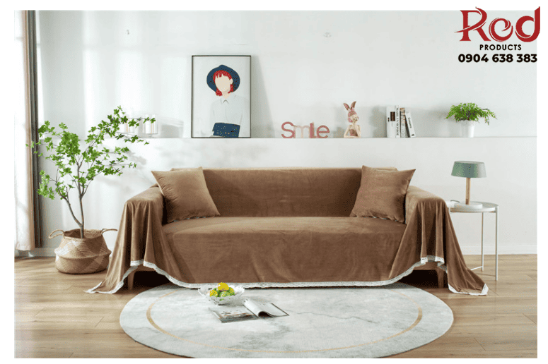 Tấm phụ ghế sofa bằng vải nhung cao cấp HEP100 19