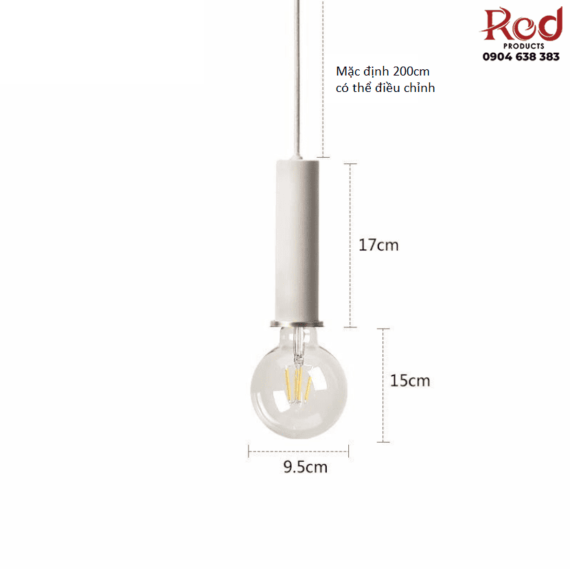 Đèn thả trần bàn ăn hiện đại giá rẻ A8003A 18