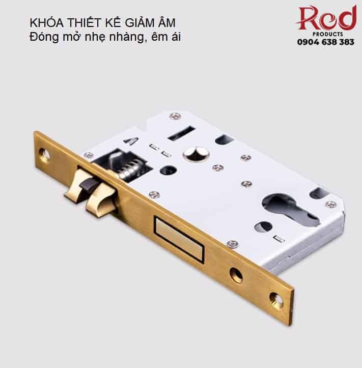 Khóa cửa phòng cổ điển bằng đồng thau BR50-65 13