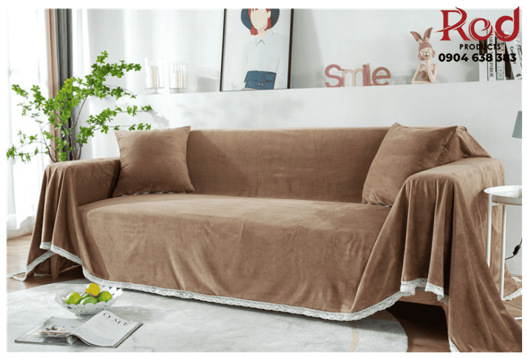 Tấm phụ ghế sofa bằng vải nhung cao cấp HEP100 20