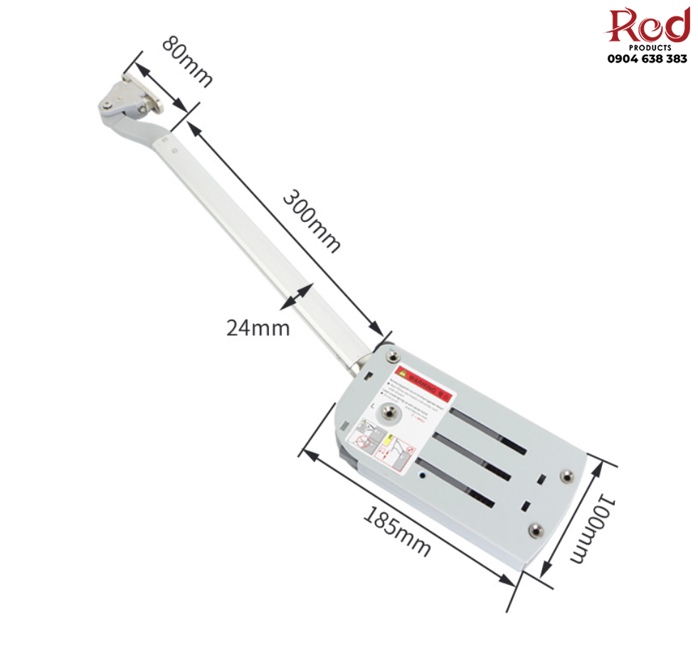 Bộ tay nâng tủ bếp loại 2 cánh BTC-G125D 7