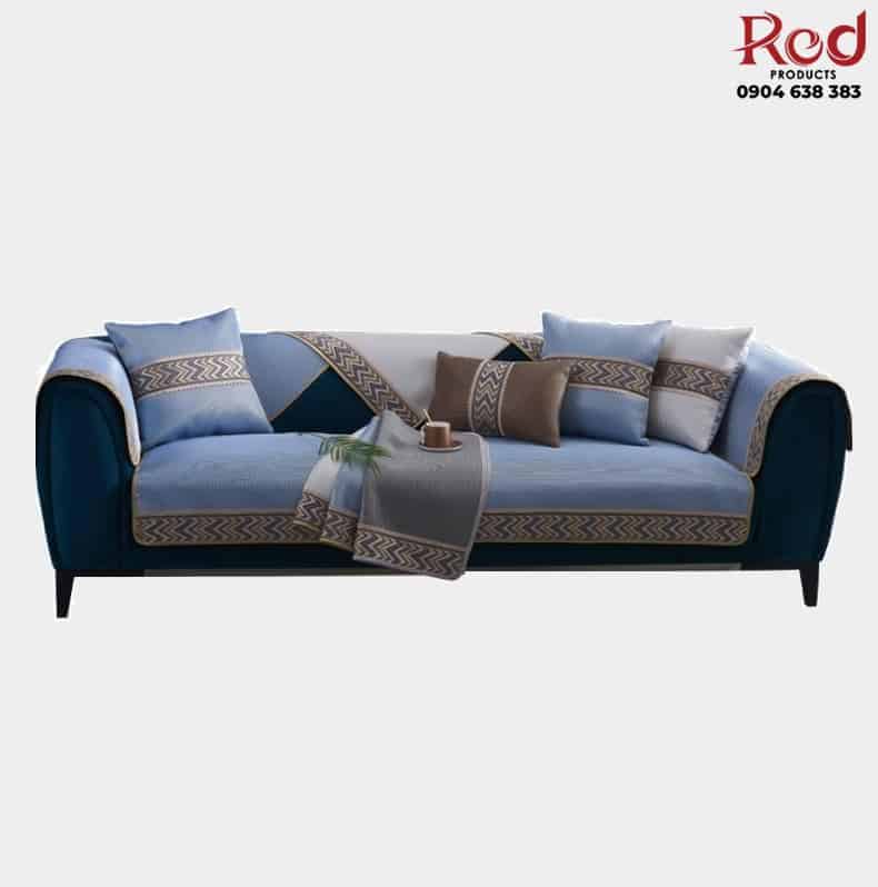 Drap bọc ghế sofa chất liệu siu lạnh ice silk HEP2101