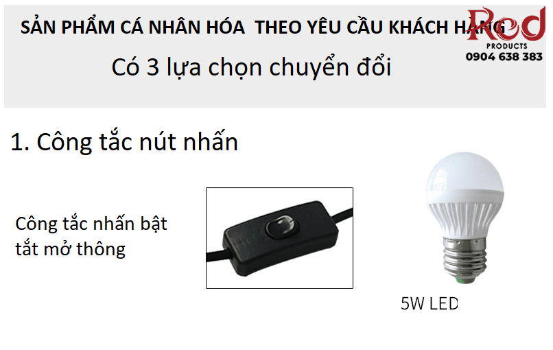 Đèn để bàn đầu giường cao cổ điển kiểu Mỹ RX044 16