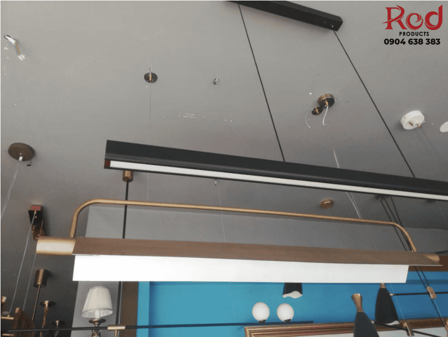 Đèn thả trần hiện đại loại máng đồng HX045 6