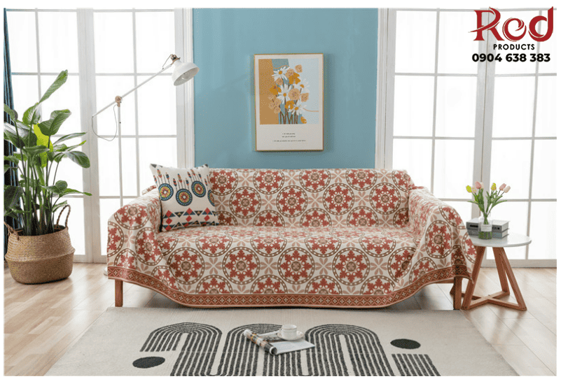 Tấm phụ ghế sofa bằng vải cotton cao cấp HEP50 12