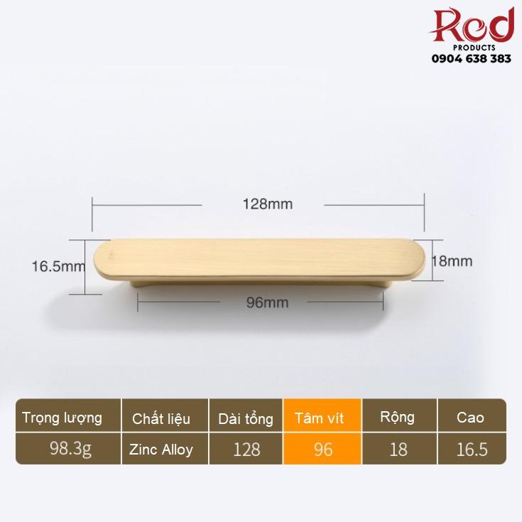 Tay nắm tủ hiện đại tối giản cao cấp kiểu Mỹ S2085BG 8