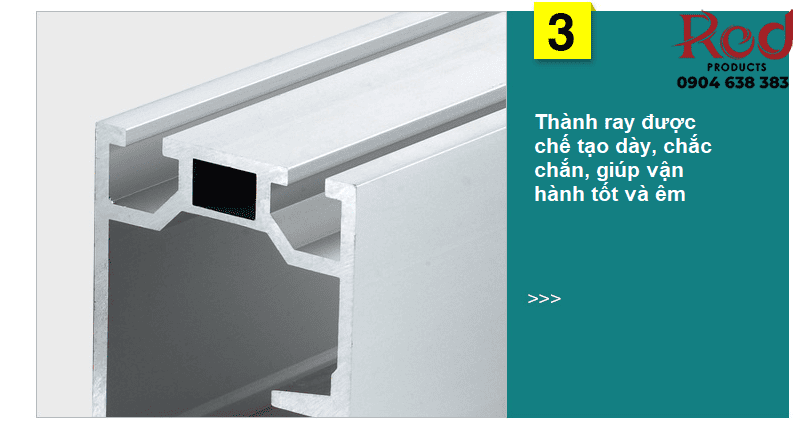 Bánh xe cửa lùa cho cửa gập ngăn phòng DFL-P130A 13