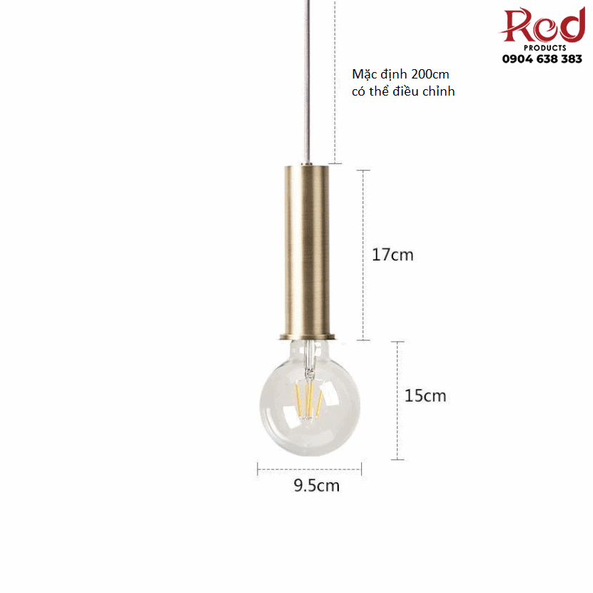 Đèn thả trần bàn ăn hiện đại giá rẻ A8003A 14