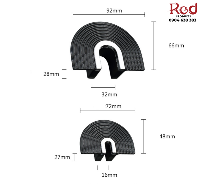 Tay nắm tủ tròn cổ điển hình sao đêm WXH6677 20