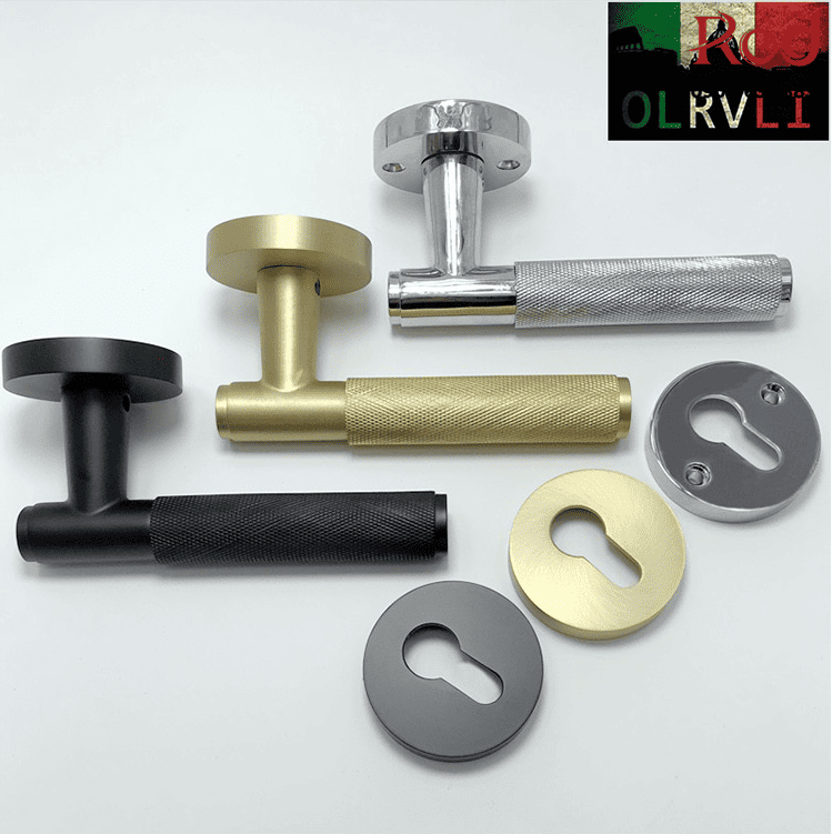 Khóa cửa phòng bằng đồng khía Italia OVLI 308-191 5