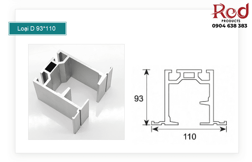 Ray trượt trên cho cửa lùa cách gập DFL-V044A 14