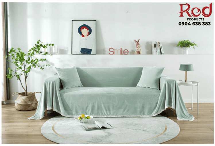 Tấm phụ ghế sofa bằng vải nhung cao cấp HEP100 10