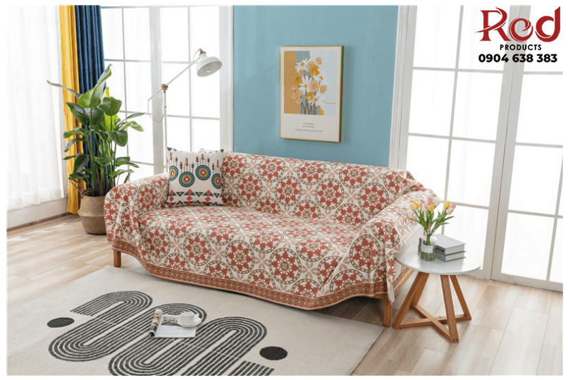 Tấm phụ ghế sofa bằng vải cotton cao cấp HEP50 13