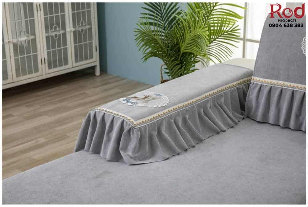 Drap bọc ghế sofa chất liệu cotton chenille HEP05 10