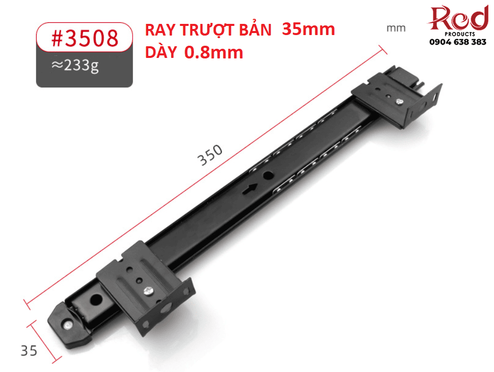 Ray trượt bàn phím máy tính bản 35mm MX-35BW 3