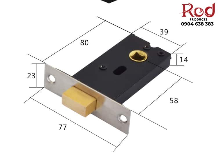 Khóa cửa ẩn một bên không chìa XHA003 8