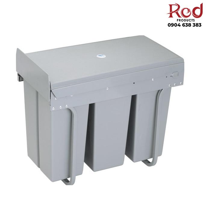 Thùng rác âm tủ 3 khoang loại 30 lít SDA-N001 5