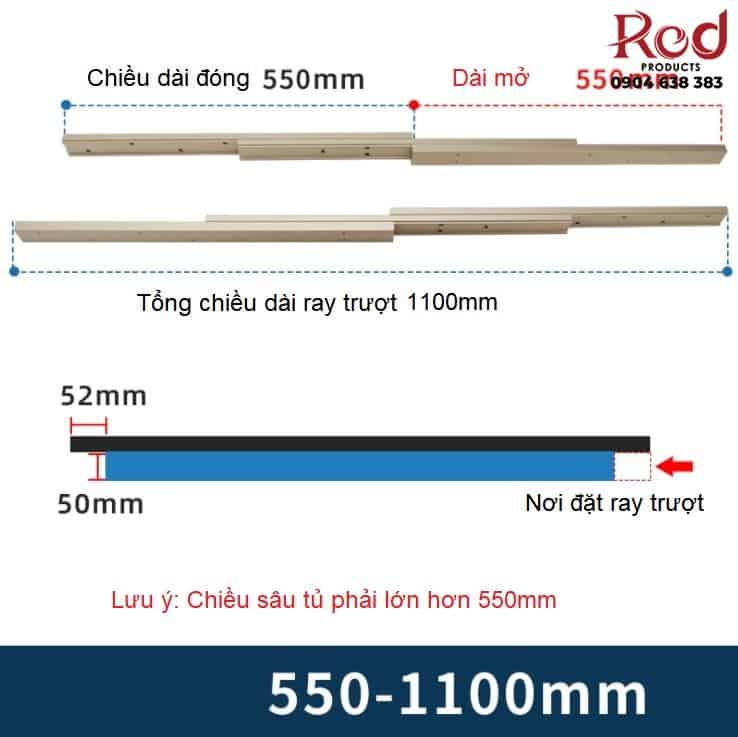 Phụ kiện mở rộng mặt bàn bếp đảo bàn làm việc BTCRR12 14