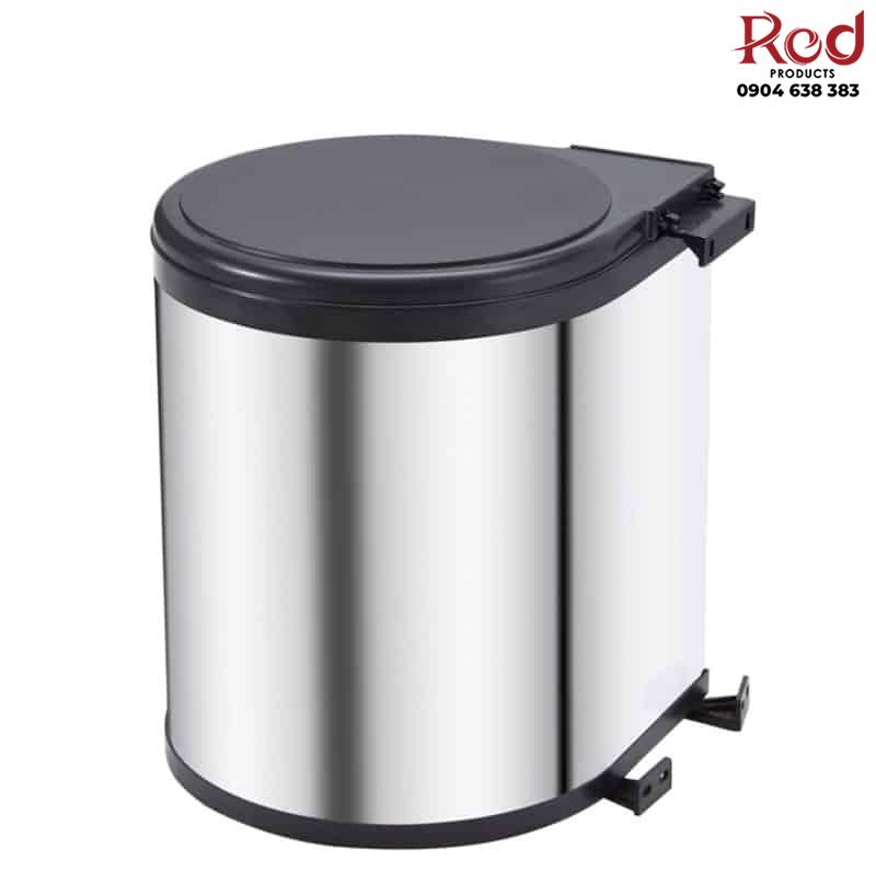 Thùng rác tròn inox gắn cánh tủ bếp Taura YCK060H-3 6