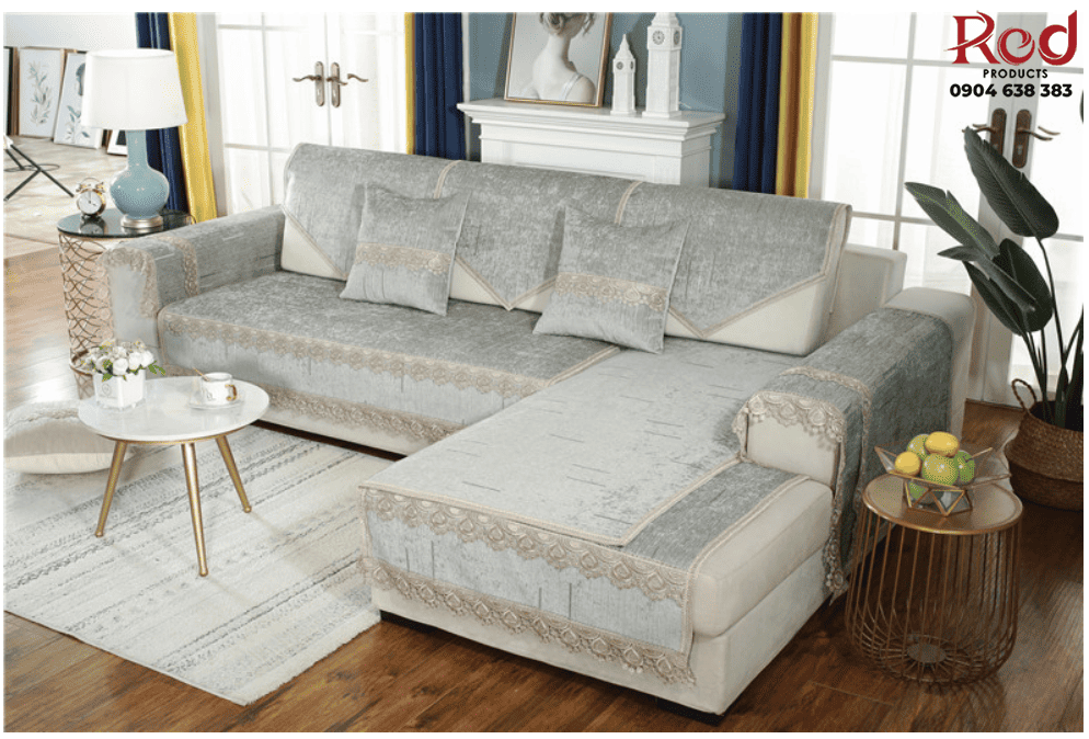 Drap bọc ghế sofa bốn mùa sợi tổng hợp HEP017 13