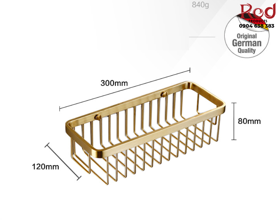 Kệ nhà tắm bằng Đồng cao cấp Duradras DL1018J 6