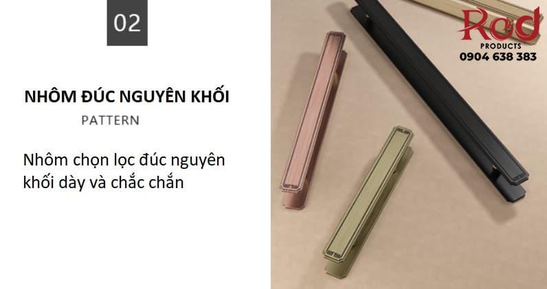 Tay nắm cửa hoa văn cổ điển nhà hàng khách sạn F16 7