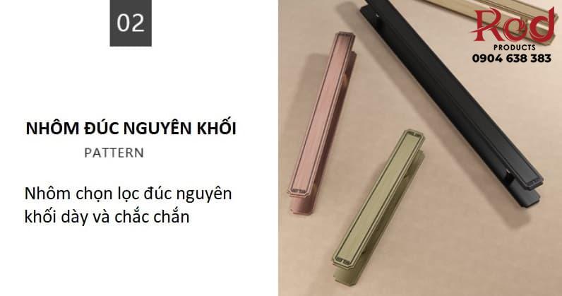 Tay nắm cửa kính nhà hàng khách sạn cổ điển F12 8