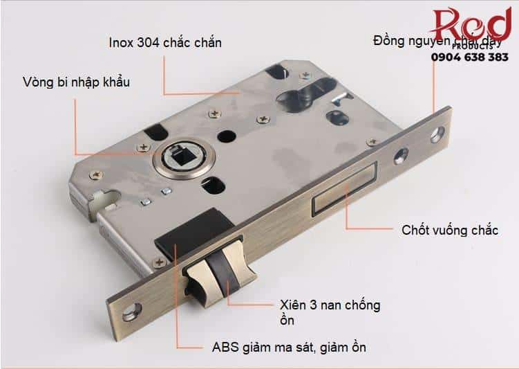 Khóa cửa phòng ngủ ngủ hiện đại cao cấp YBLI5511 15