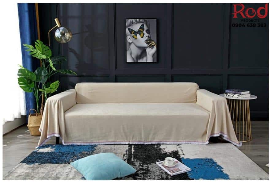 Tấm phủ ghế sofa bằng vải cashmere cao cấp HEP24 14