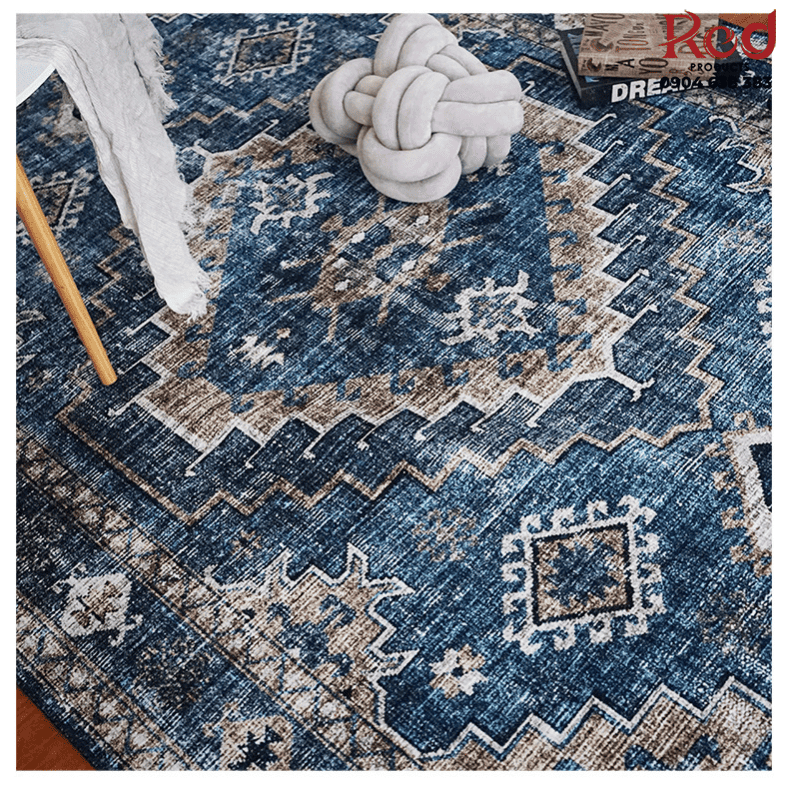 Thảm persian trải sàn chất liệu chenille cao cấp SHS007 21