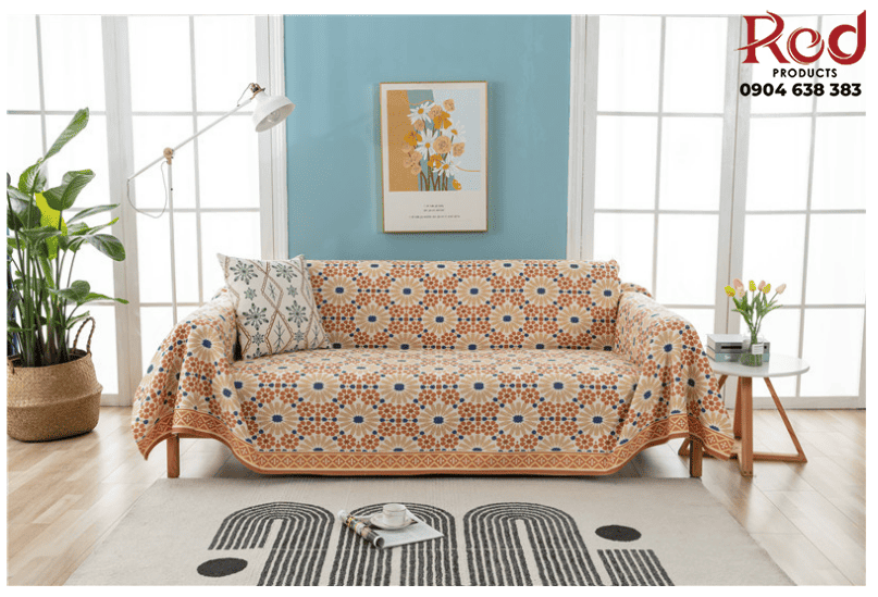 Tấm phụ ghế sofa bằng vải cotton cao cấp HEP50 16