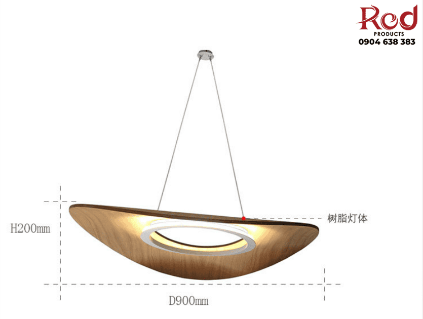 Đèn thả trần phòng khách phong cách Bắc Âu cao cấp HX058 13