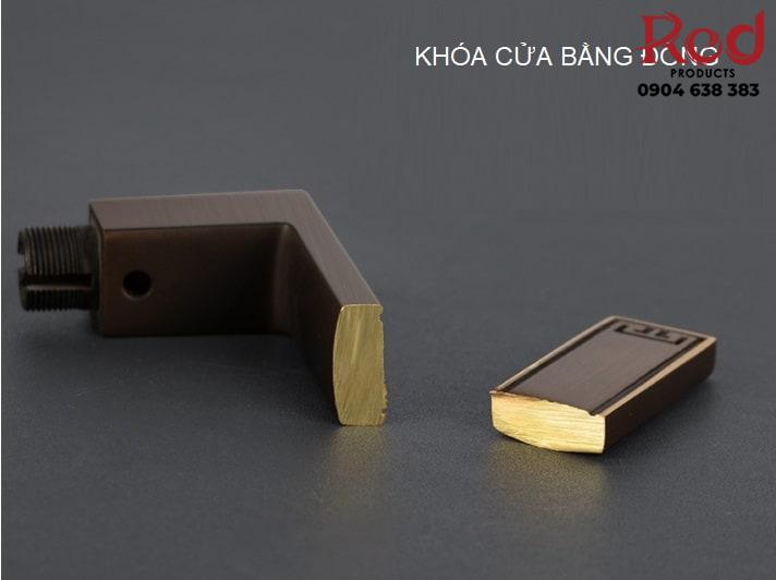 Khóa cửa phòng cổ điển bằng đồng thau BR50-65 8