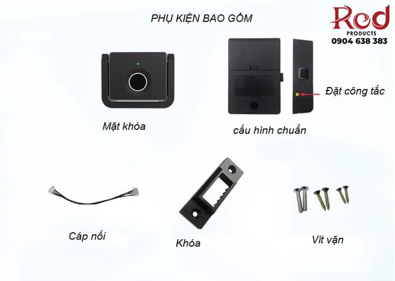 Khóa vân tay thông minh cho tủ gỗ cao cấp YLF053 7